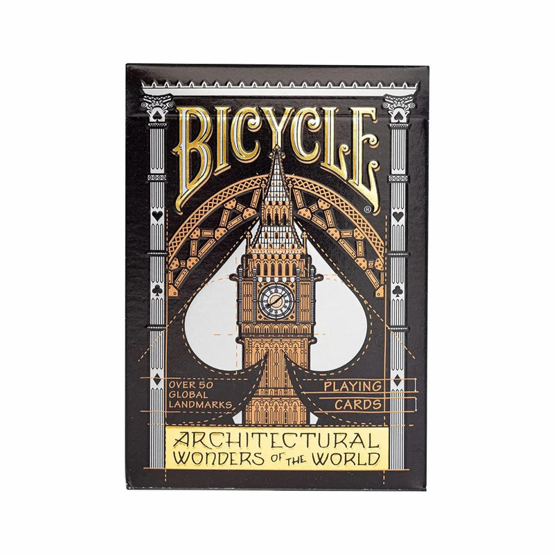 Playing Cards: Bicycle - Architectural Wonders Game - لعبة